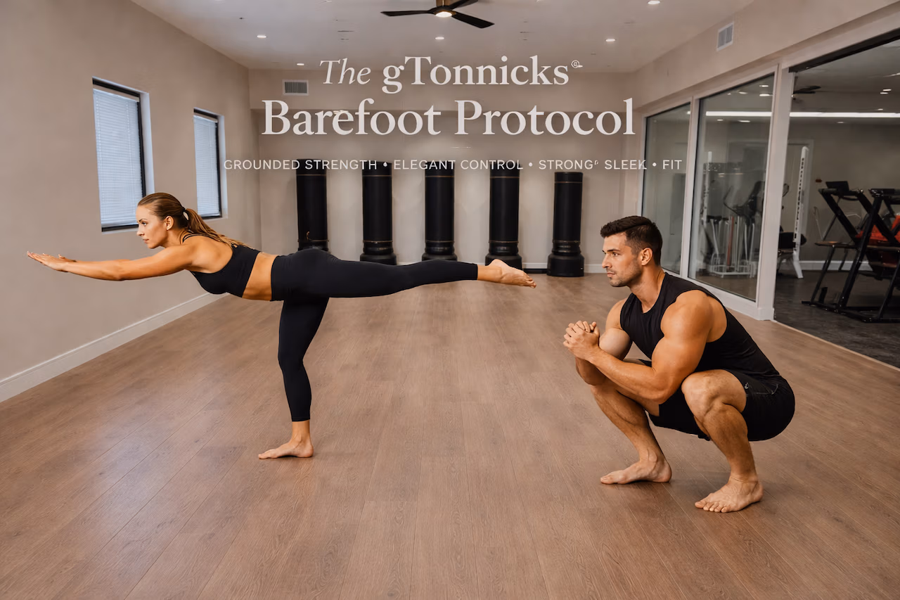 The gTonnicks® Barefoot Protocol – Reconnecting Strength, Precision, and Elegance at Elements Of G